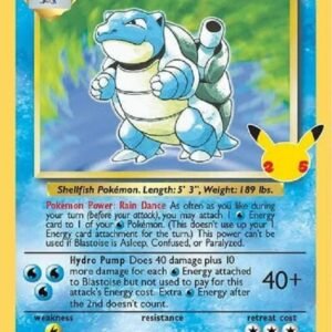 Blastoise Celebrações (01/25)(NM)(PT-BR)