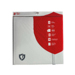 Album Card Game 12 Bolsos 4x3 480 Cartas Cor Branco