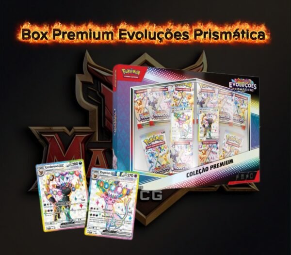 [Pré venda] Box colecionável evoluções Prismática