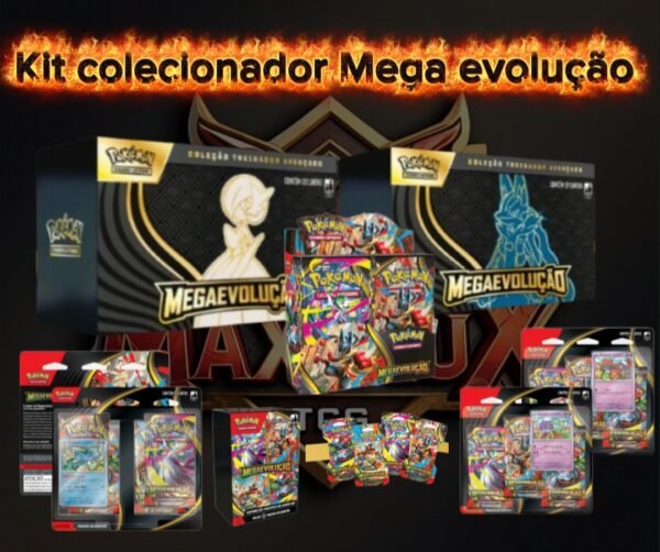 [Pré venda] Kit Colecionador Mega evolução