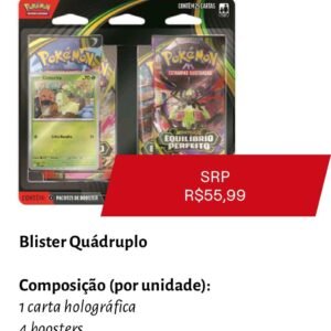 Blister Quadruplo Equilibrio Perfeito