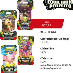 Blister Unitario Equilibrio perfeito