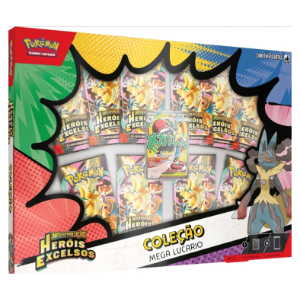 Box Premium Mega Lucario/Gardevoir heróis excelsos