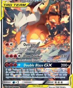 Reshiram e Charizard GX (SM201)