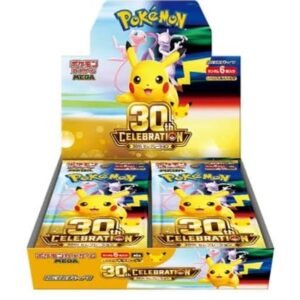 (Pré-venda) Booster box japonês celebrações 30 anos